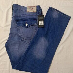 True Religion Ricky Men’s Blue Jeans NEW